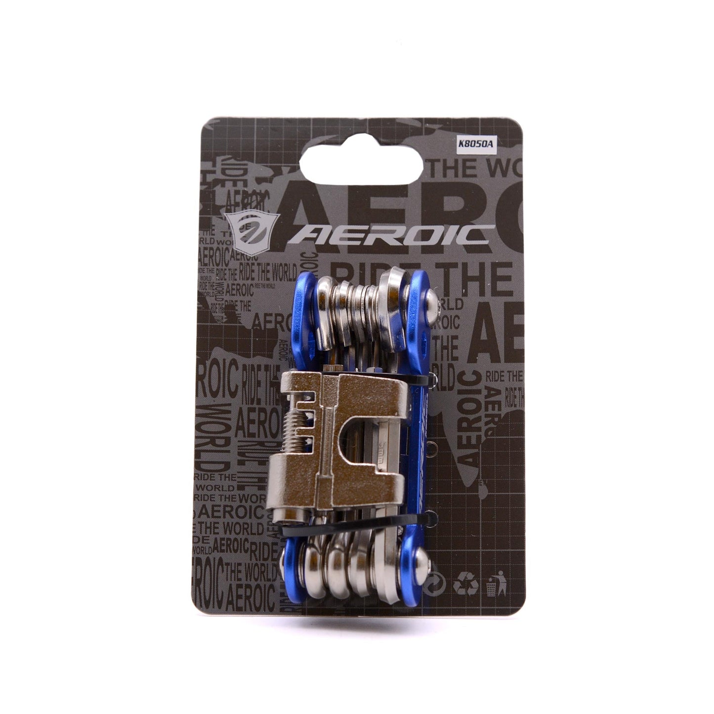 Aeroic K8050E 9-in-1 Multi-Tool with Chain Breaker - Blue