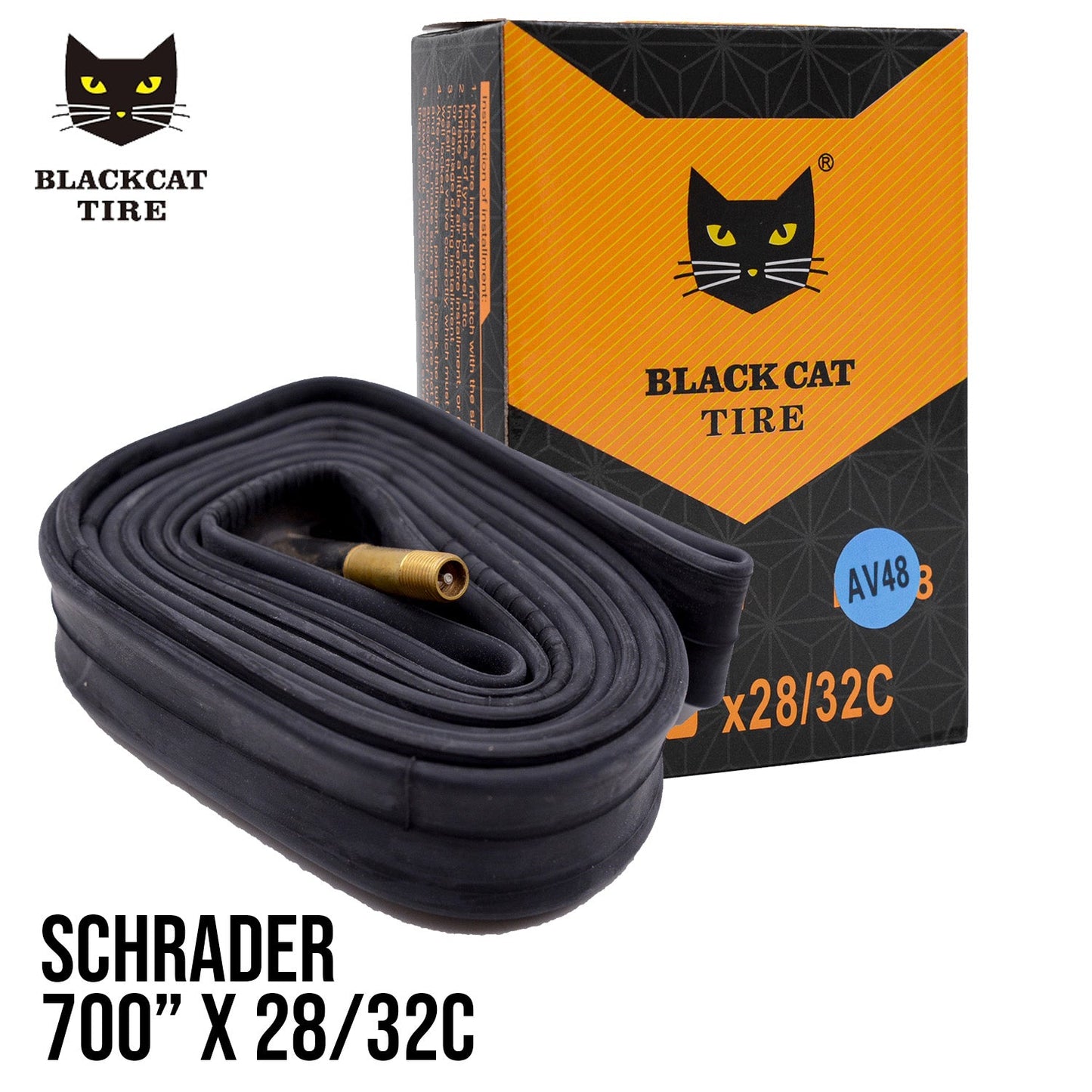 Black Cat Inner Tube 700x28/32c