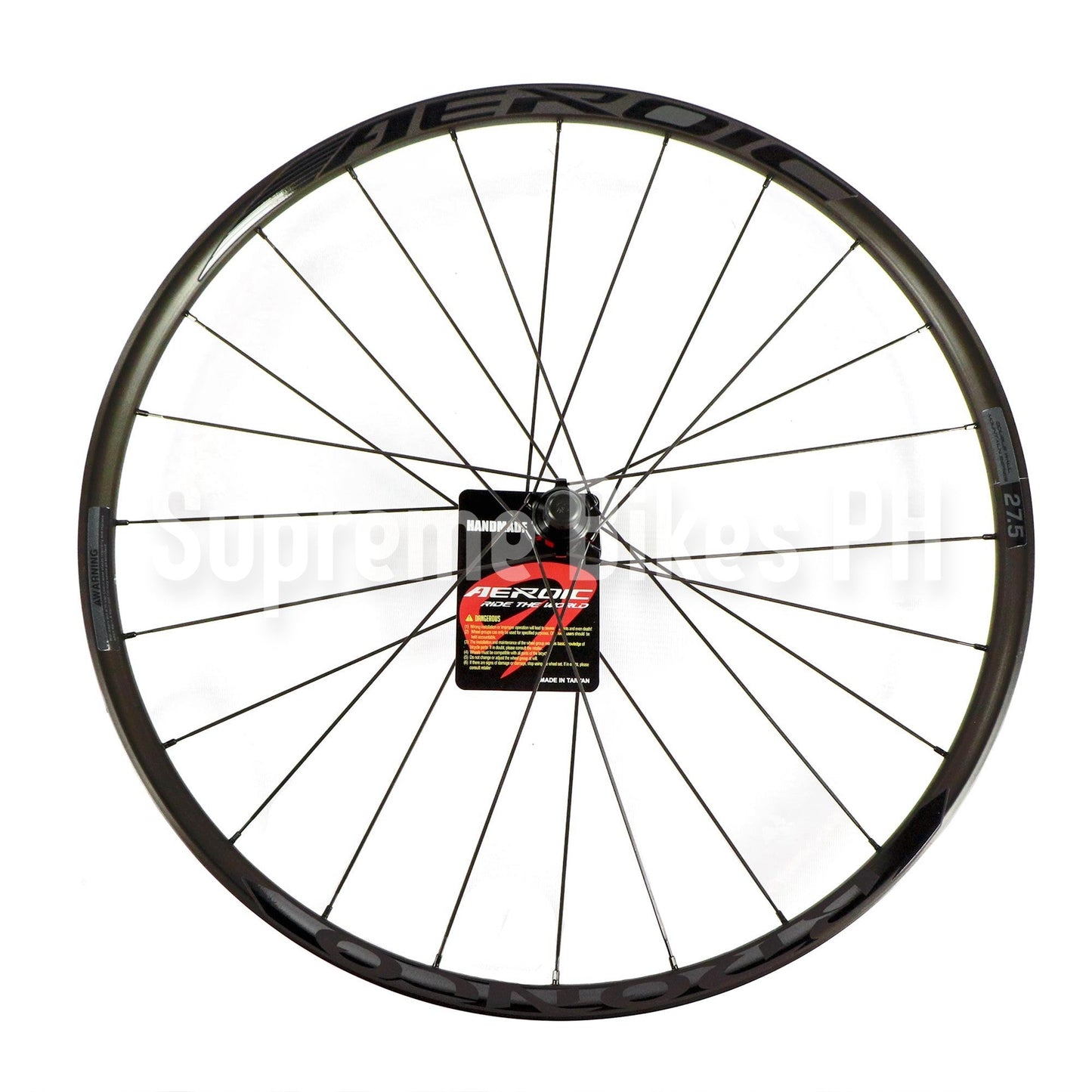 Aeroic Bronco 27.5 MTB / 650b Gravel Wheelset HG Hub Pillar Aero Spokes Straightpull QR/TA