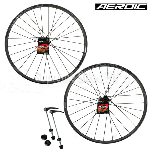 Aeroic Bronco 29" MTB / Gravel Wheelset HG Hub Pillar Aero Spokes Straightpull QR / TA