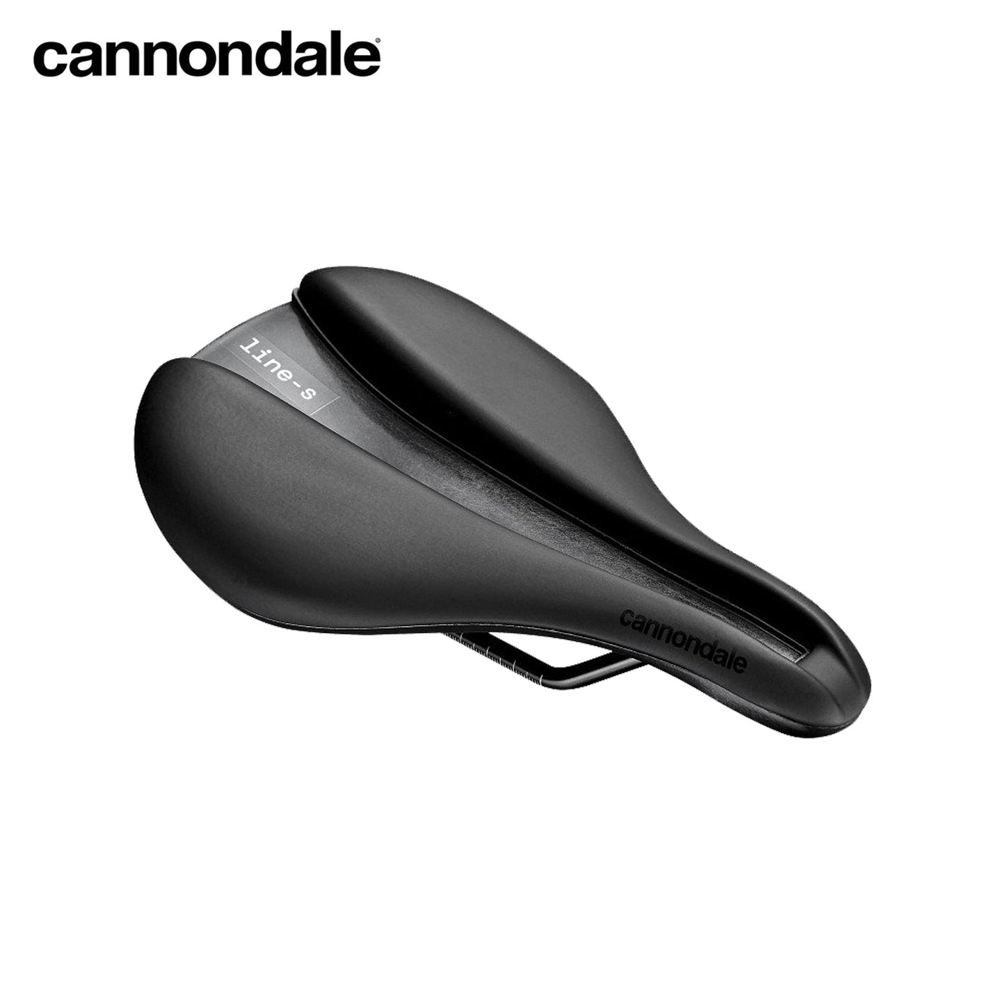 Cannondale Line S Steel Flat Saddle 142mm - Black