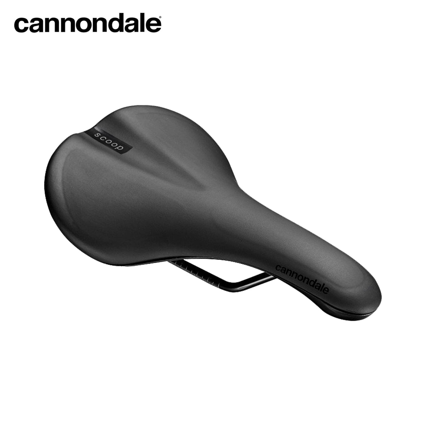 Cannondale Scoop Steel Gel Radius Saddle 155mm - Black