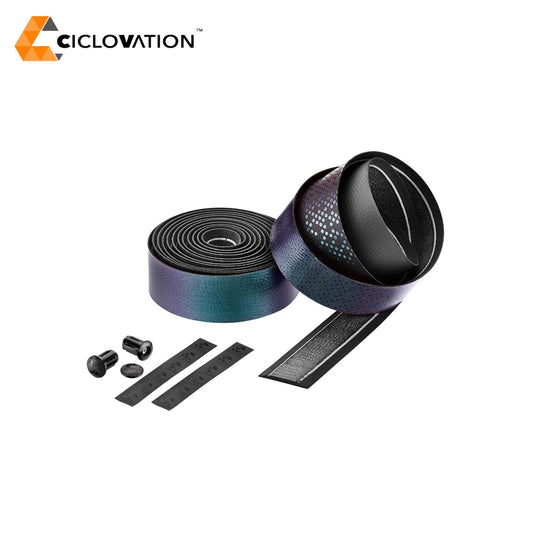 Ciclovation Premium Leather Touch Chameleon Bar Tape - Violet Purple