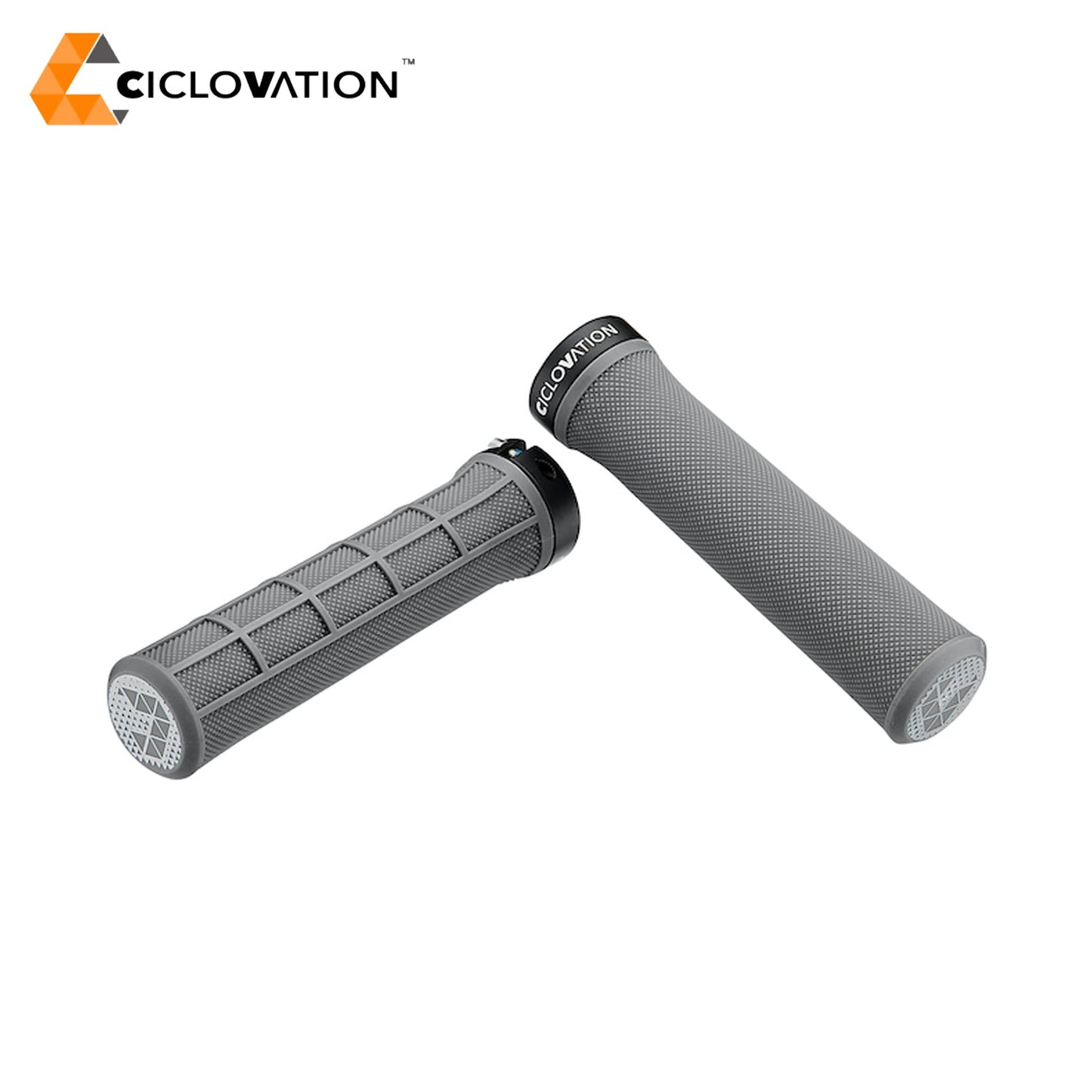 Ciclovation Trail Spike Conical Grip - Nardo Gray