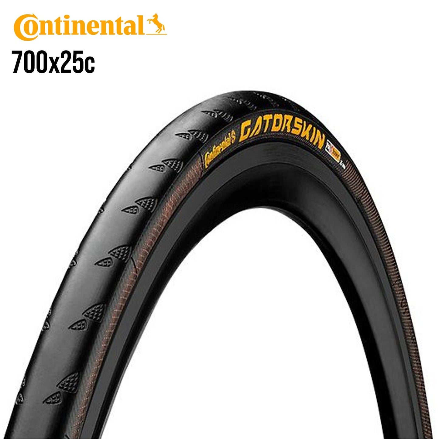 Continental Gatorskin Road / Urban / Fixie Bike Tire - 1 piece Black