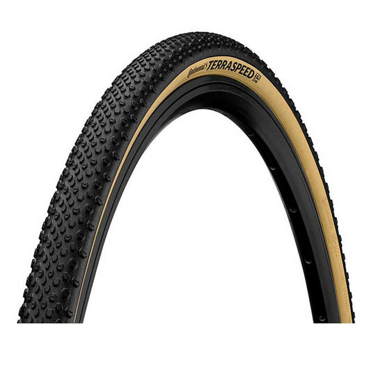 Continental Terra Speed Gravel Tire Tubeless Ready Black Chili - Cream