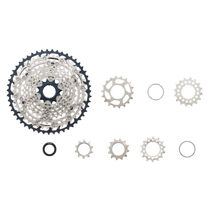 Shimano SLX CS-M7100 12-Speed MTB Cassette Sprocket Microspline - Silver