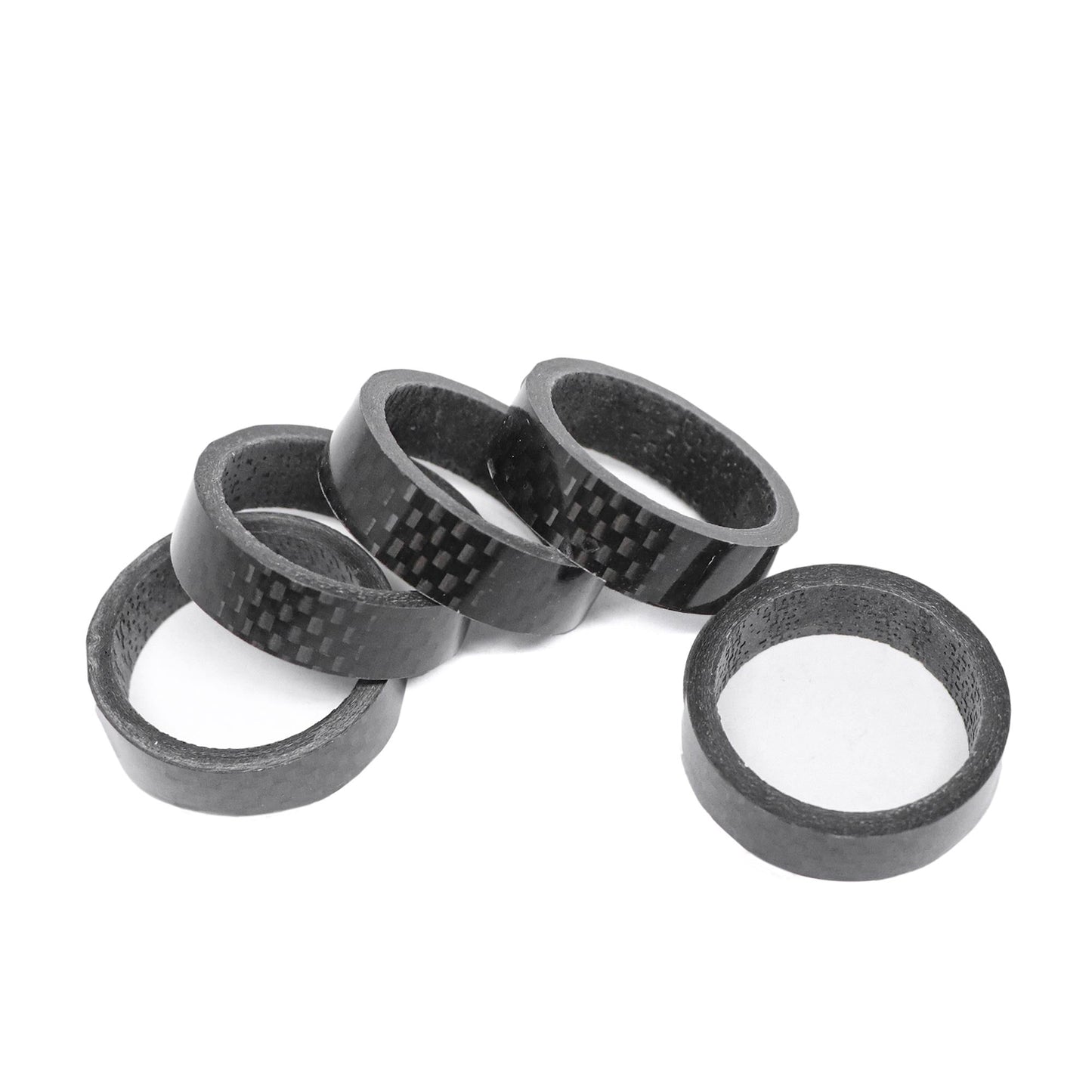 Carbon Spacers 5 pcs 10mm Set