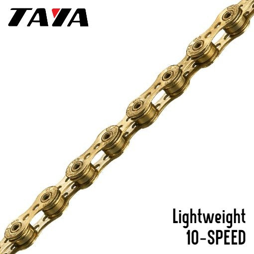 Taya DECA-101 UL Bike Chain 10-Speed Lightweight - Gold