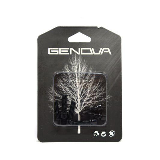 Genova Stem Bolts 6-pcs - Black