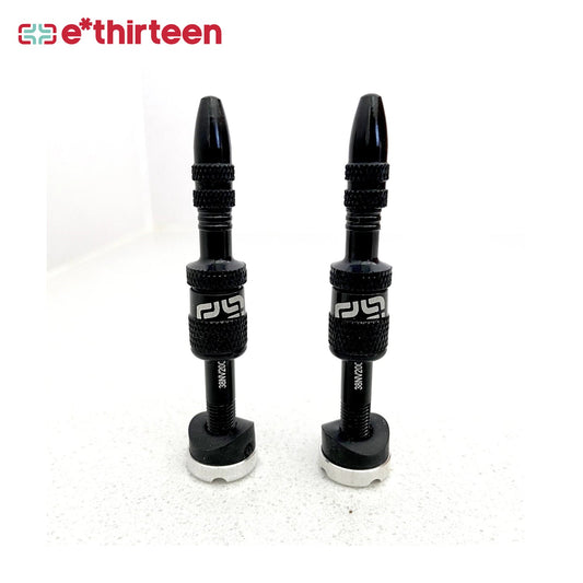 e*Thirteen Tubeless Valve Quick Fill Blk (23-31mm Rim) - Black