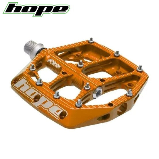 Hope Tech F20 MTB Flat Pedal - Orange