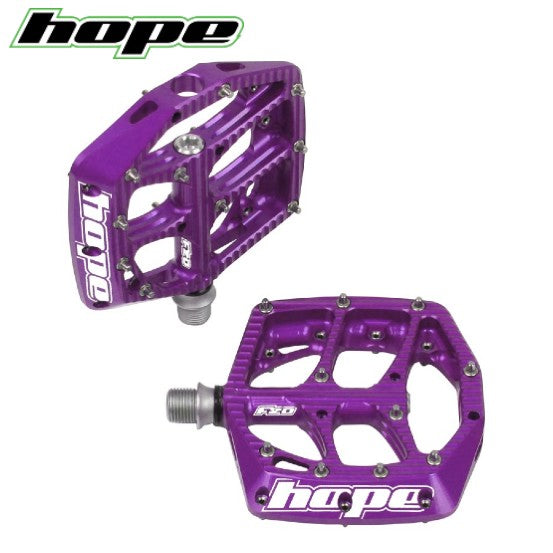 Hope Tech F20 MTB Flat Pedal - Purple