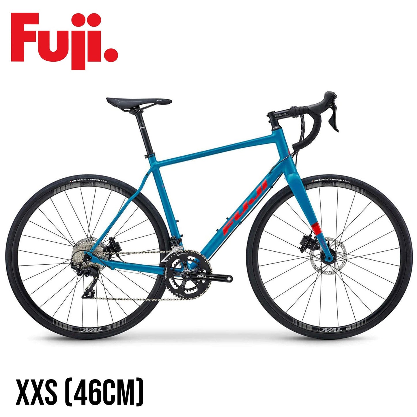 Fuji Sportif 1.1 Disc Road Bike - Satin Marine Blue