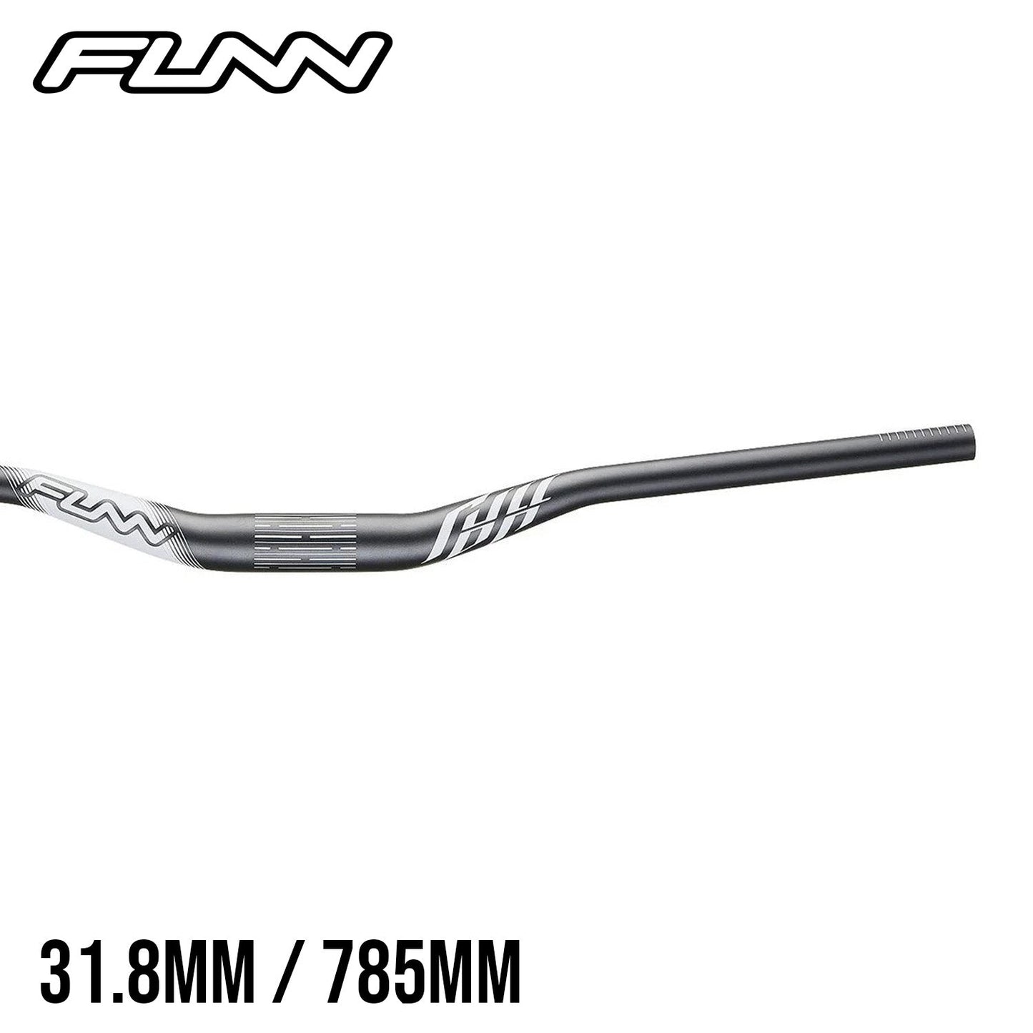 Funn Full On Aluminum MTB Handlebar - Blast Black