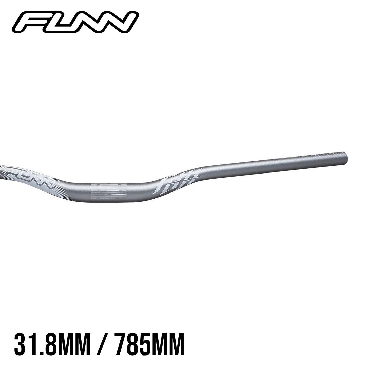 Funn Full On Aluminum MTB Handlebar - Blast Grey