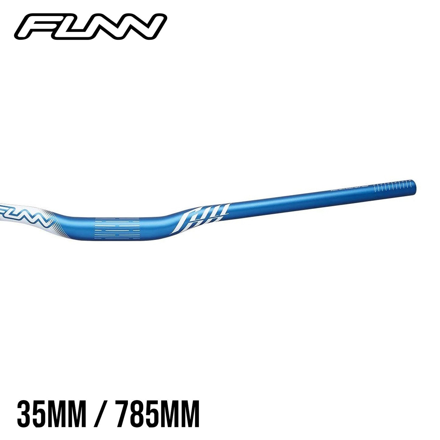 Funn Full On Aluminum MTB Handlebar - Blast Blue