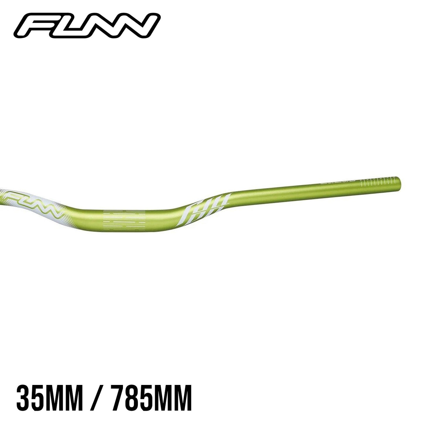 Funn Full On Aluminum MTB Handlebar - Blast Green