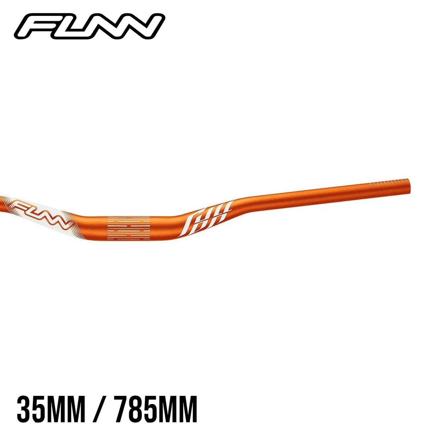 Funn Full On Aluminum MTB Handlebar - Blast Orange