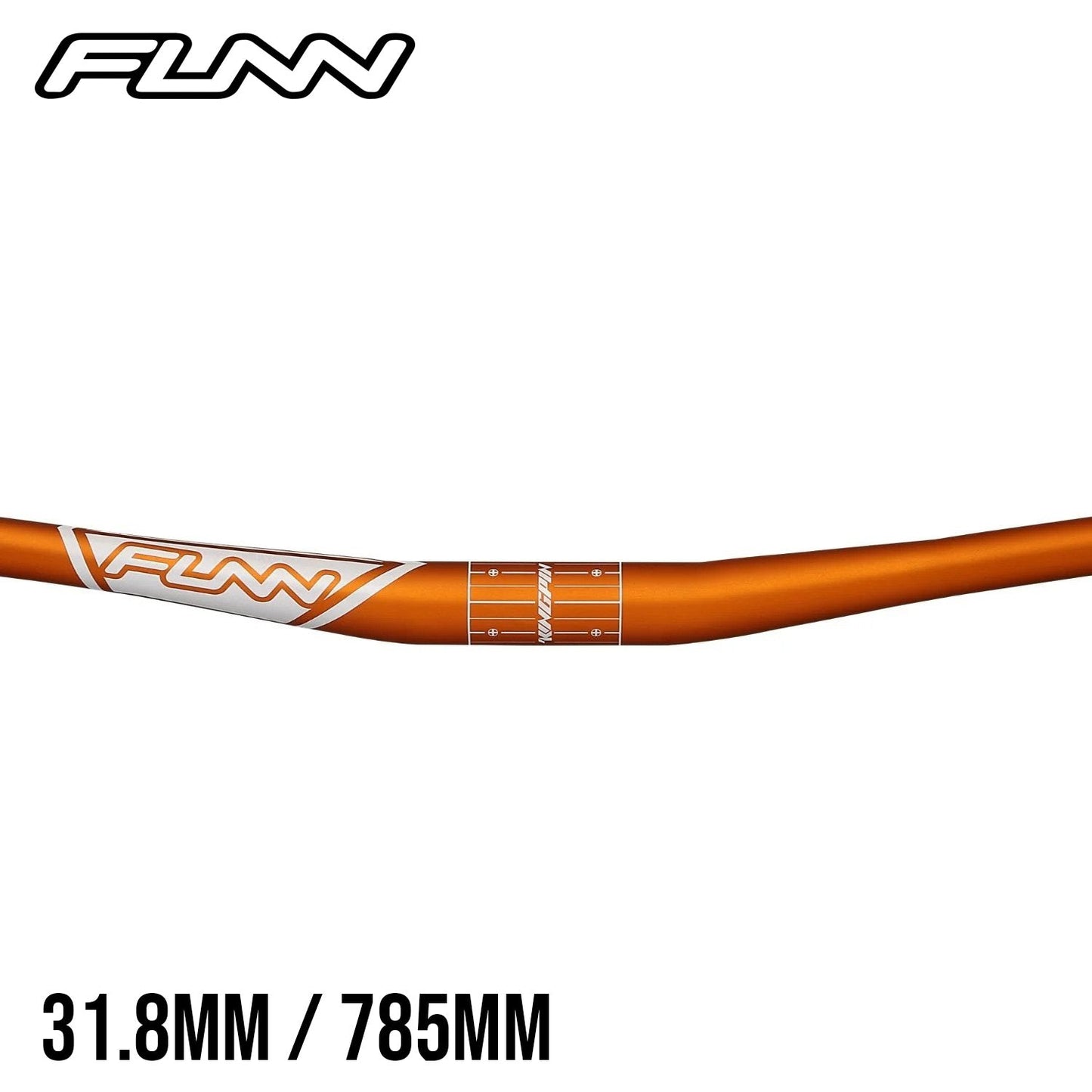 Funn Kingpin Aluminum MTB Handlebar - Orange