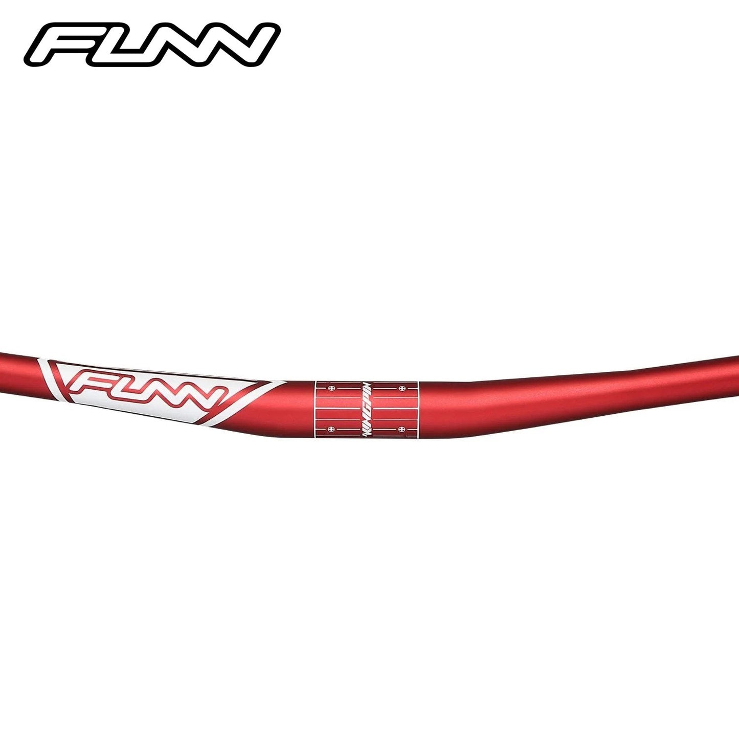 Funn Kingpin Aluminum MTB Handlebar - Red