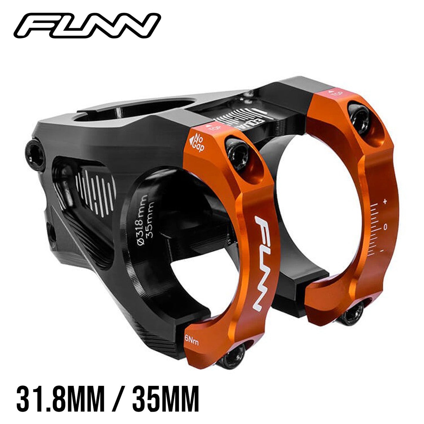 FUNN Equalizer MTB Stem - Orange