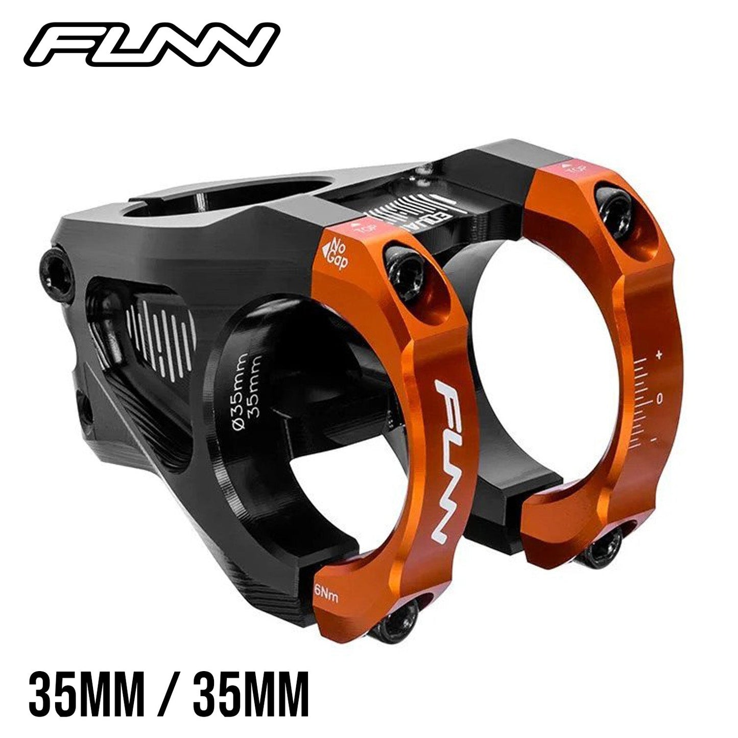 FUNN Equalizer MTB Stem - Orange