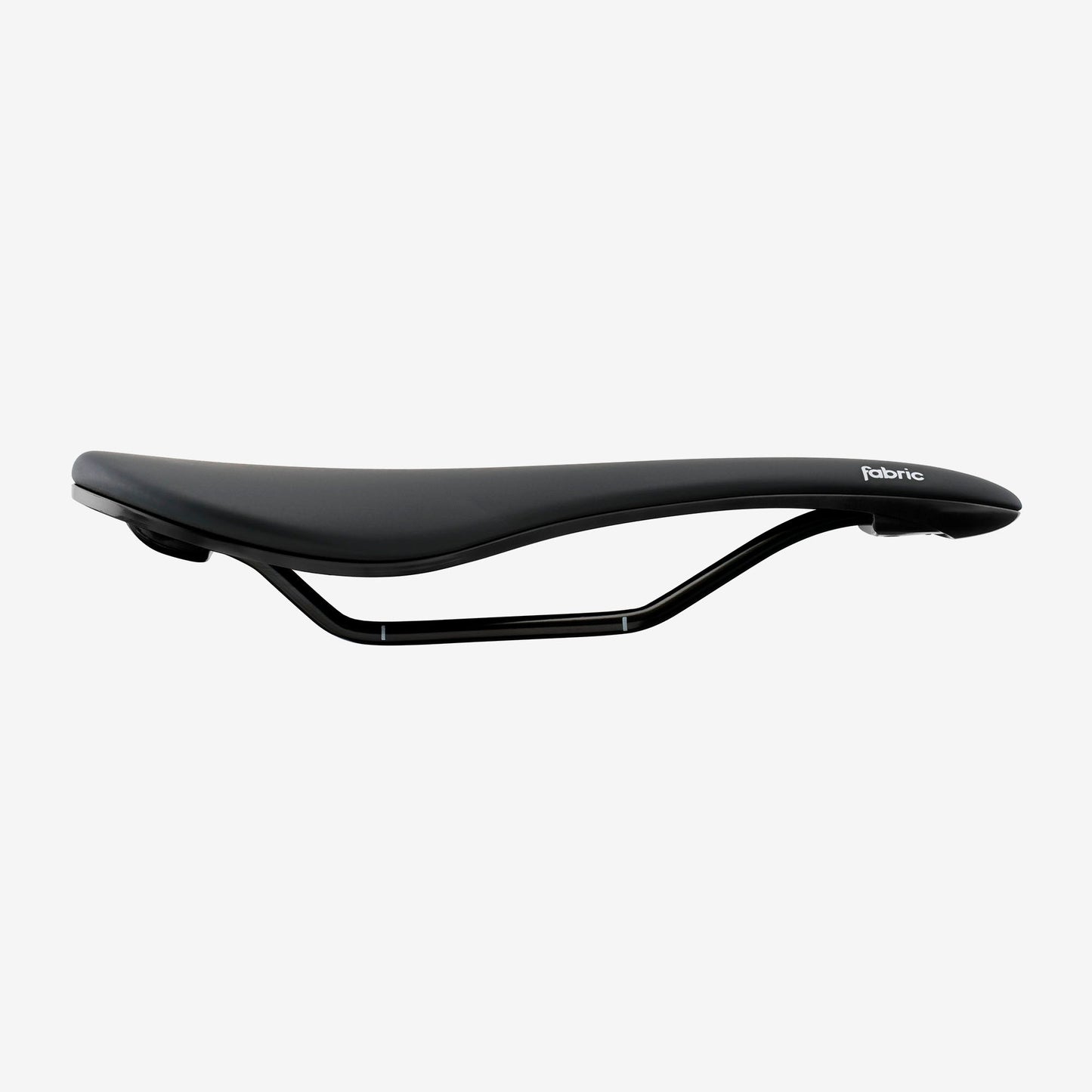 Fabric Scoop Sport Flat Aggressive Position Bike Saddle 142mm Steel Rails 338g - Black