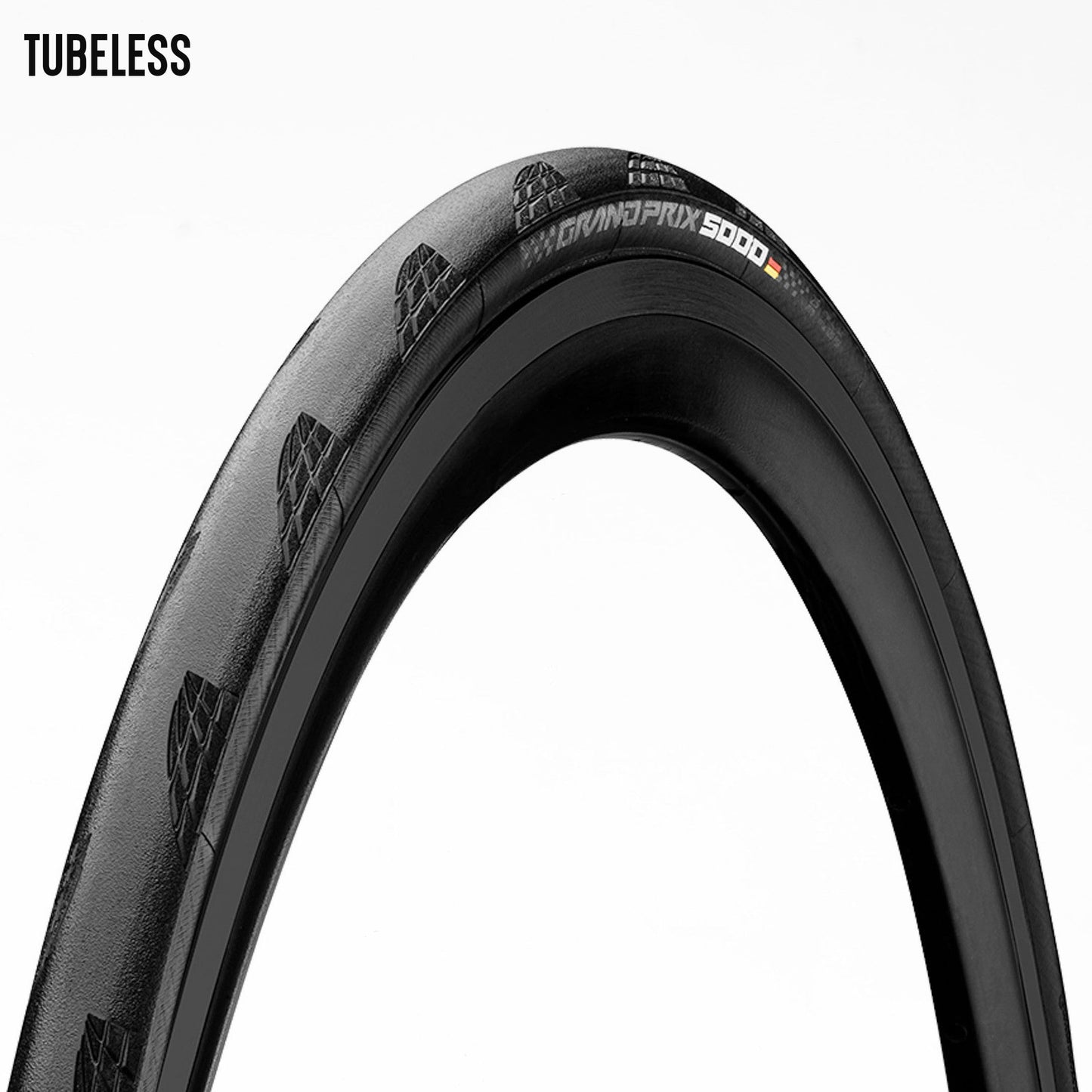 Continental Grand Prix 5000 Tubeless (GP5000 TL) Road Bike Tire Black Chili