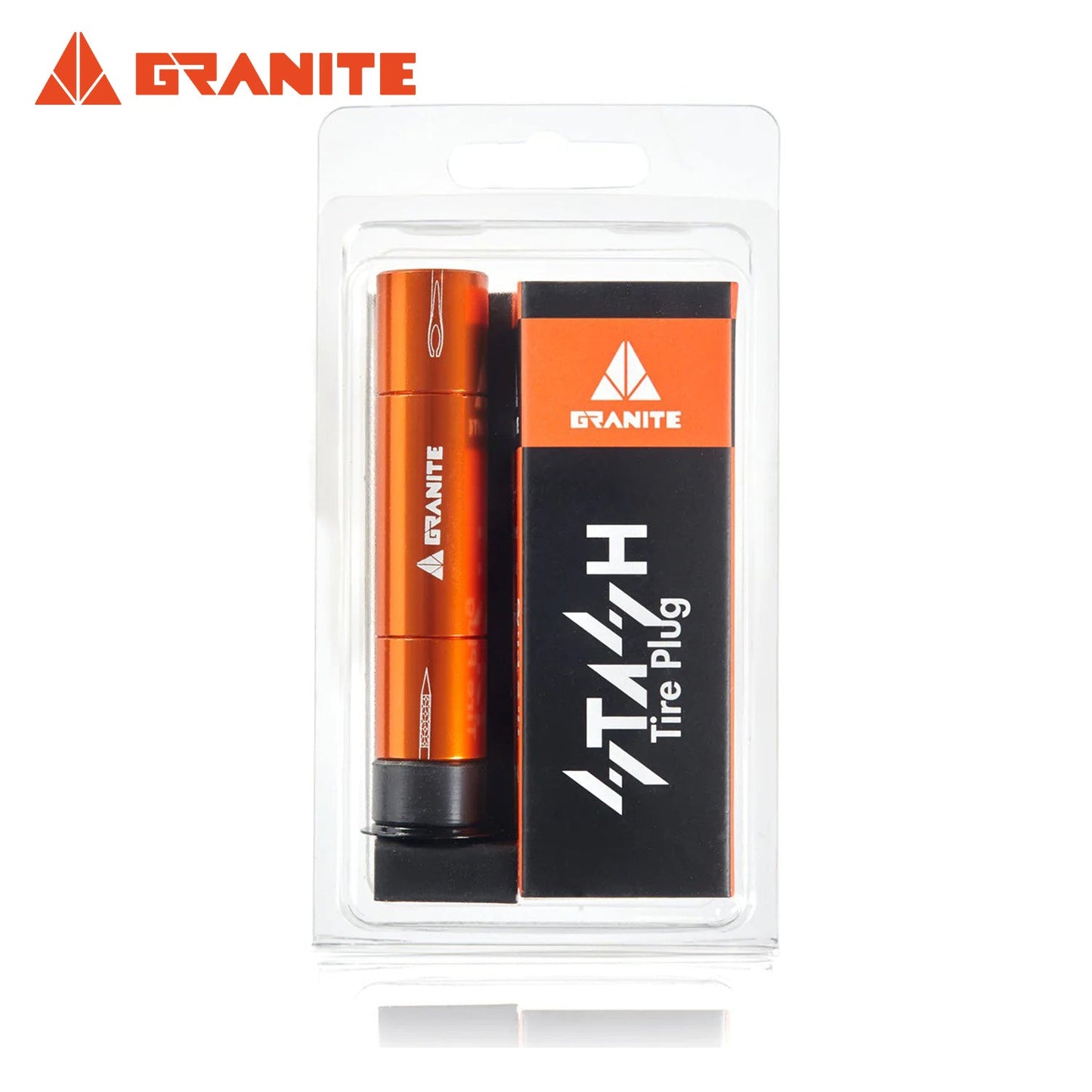 Granite Stash Tubeless Flat Tire Repair Kit - Orange