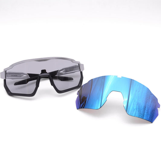 Genesis Climber Photochromic Bike Sunglass - Metallic Silver