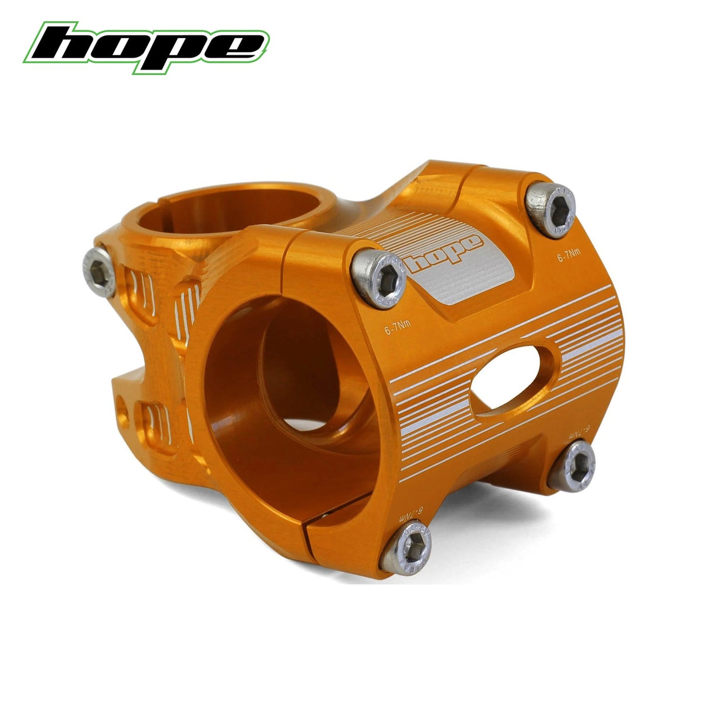 Hope Tech AM / Freeride 35mm Diameter Stem - Orange