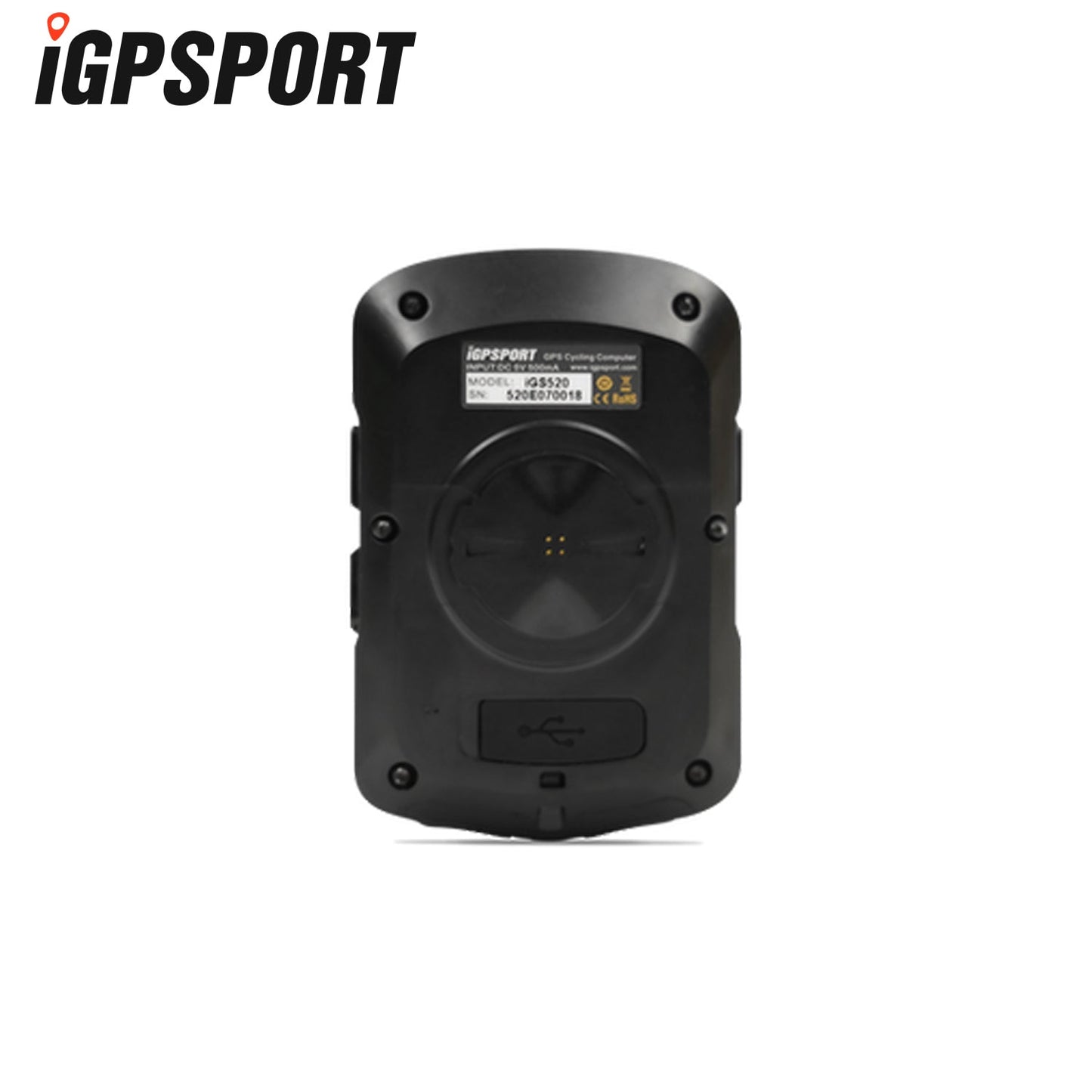 iGPSport iGS520 GPS Bike Computer with M80 Bike Mount