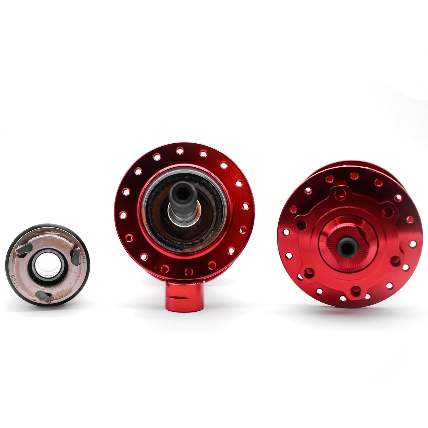 Chosen Hub Set A4587B Front 9x100m Rear 9x142mm Non-Boost HG Cassette Quick Release - Red