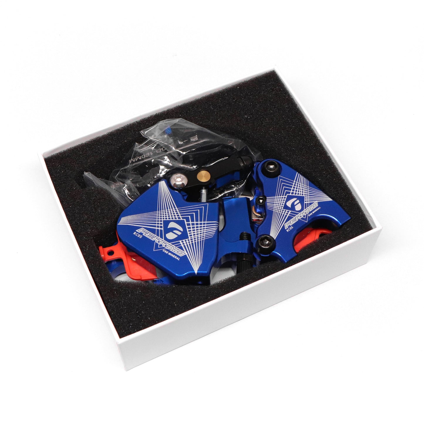 Ferrino Road Cable-Actuated Hydraulic Brakes (Caliper Only) - Blue