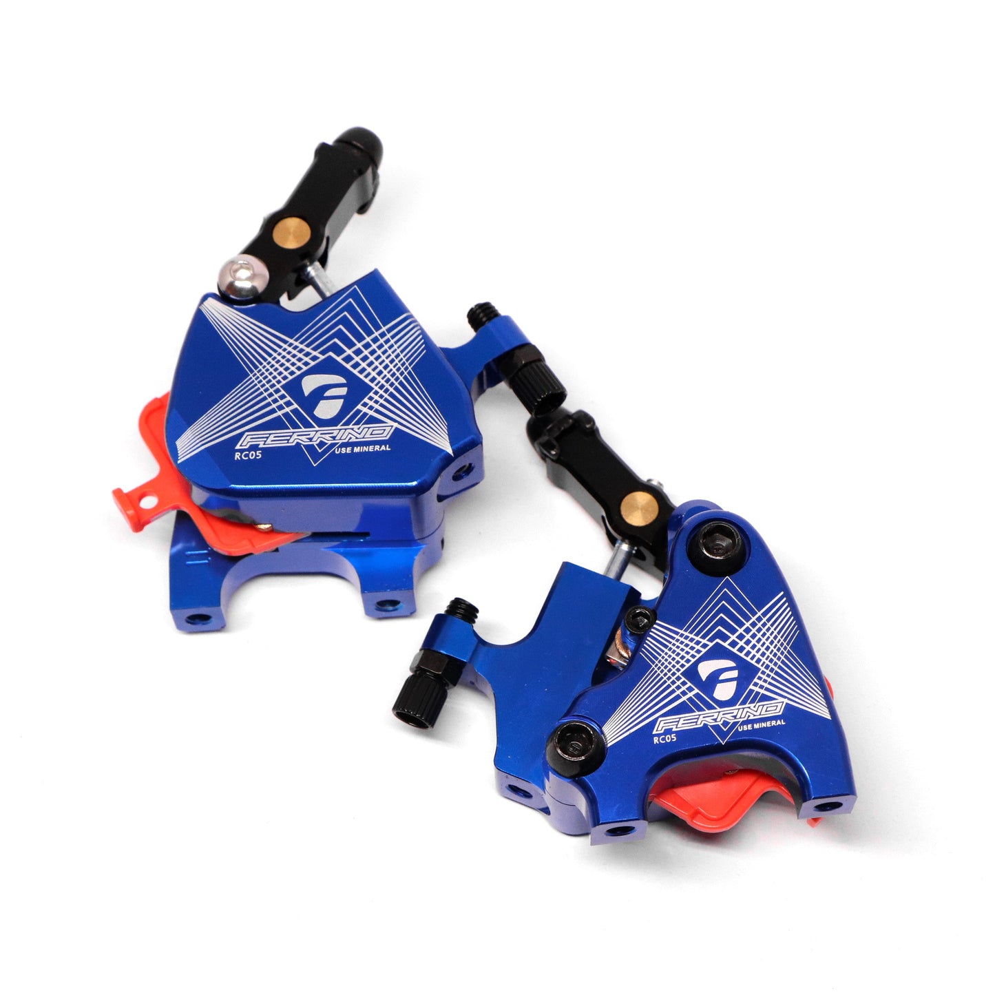 Ferrino Road Cable-Actuated Hydraulic Brakes (Caliper Only) - Blue