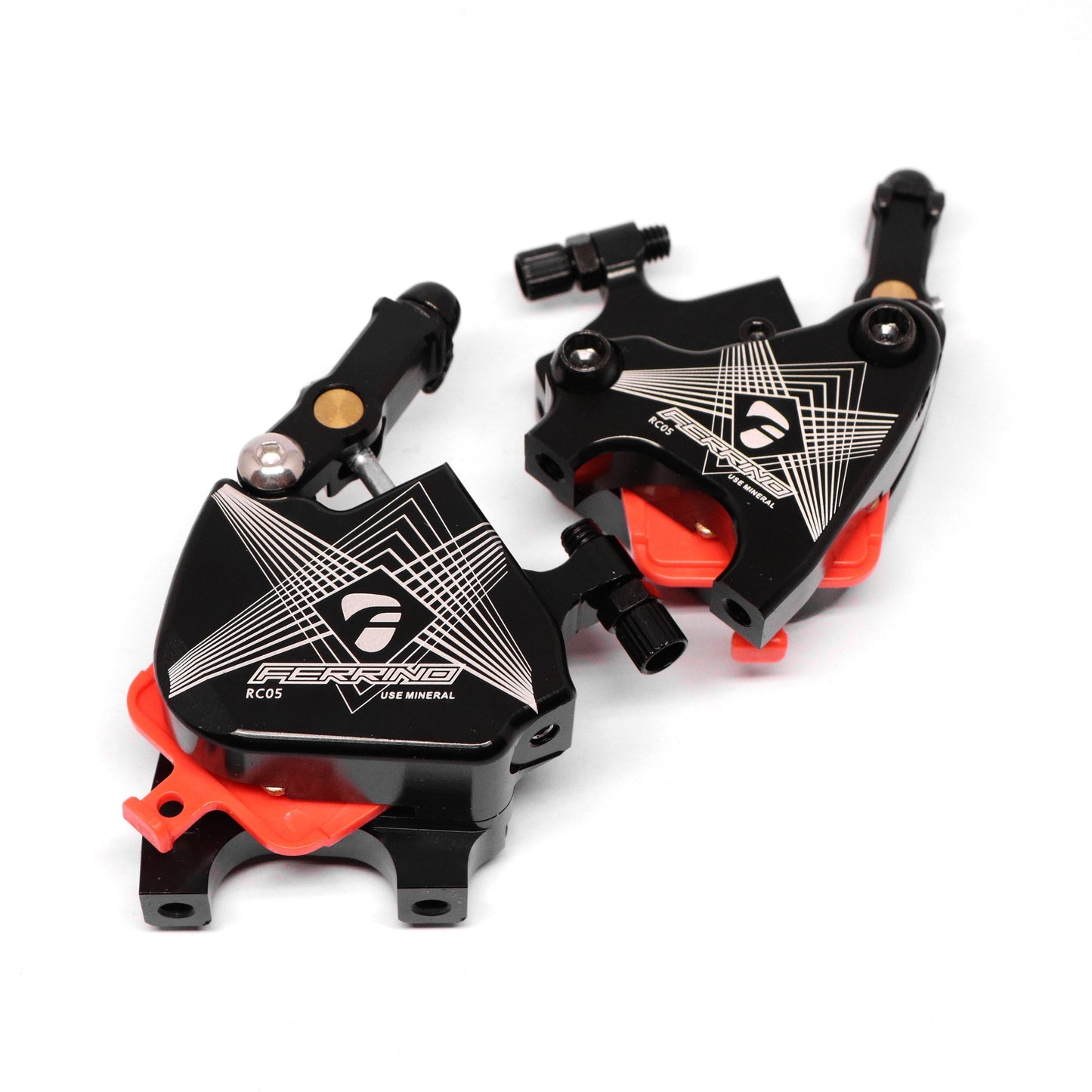 Ferrino Road Cable-Actuated Hydraulic Brakes (Caliper Only) - Black