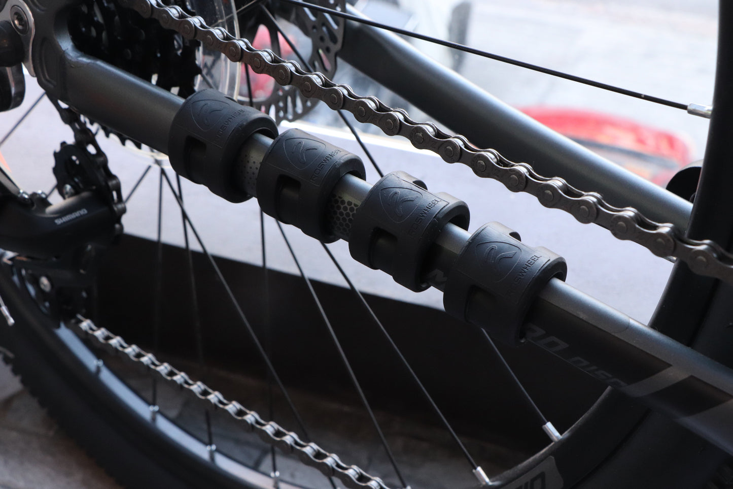 Roswheel Chainstay Guard Protector - Black