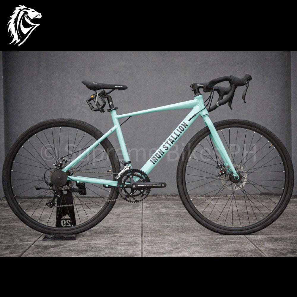 Iron Stallion Bretton Gravel / Cyclocross Bike 700x35c - Teal