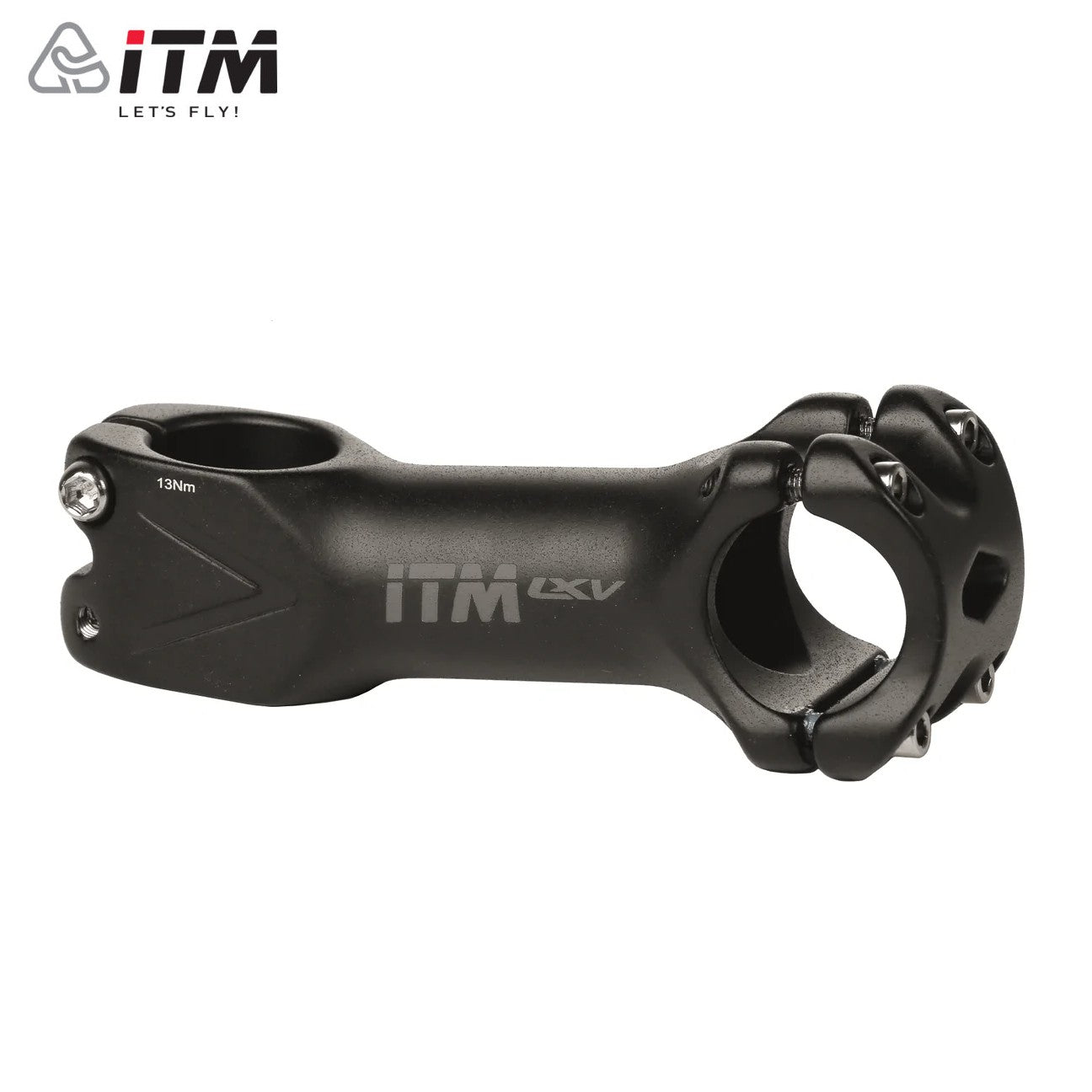 ITM LXV Bike Stem Alloy - Black