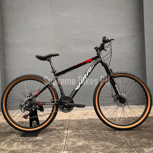 Rhino M241 26er Mountain Bike MTB Alloy Disc - Black