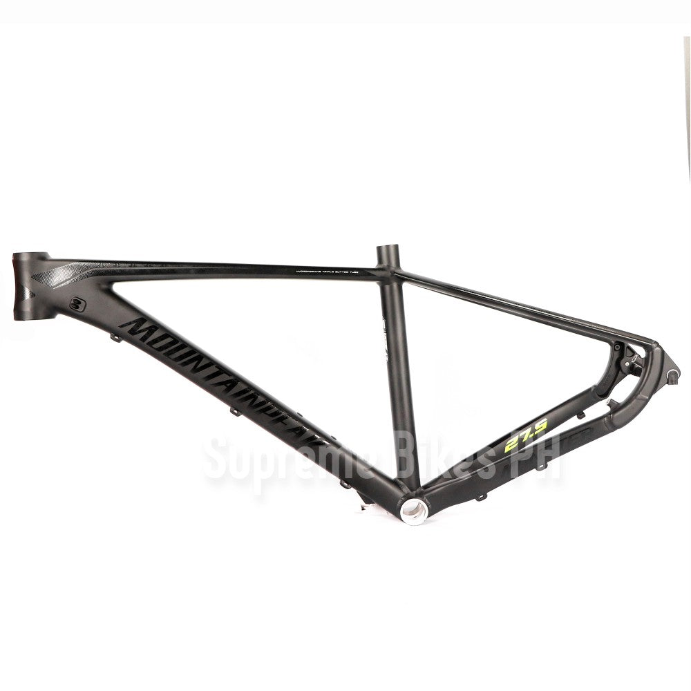 Mountainpeak Monster MTB Bike Frame Aluminum Alloy 27.5 Black Neon Supreme Bikes Verdana