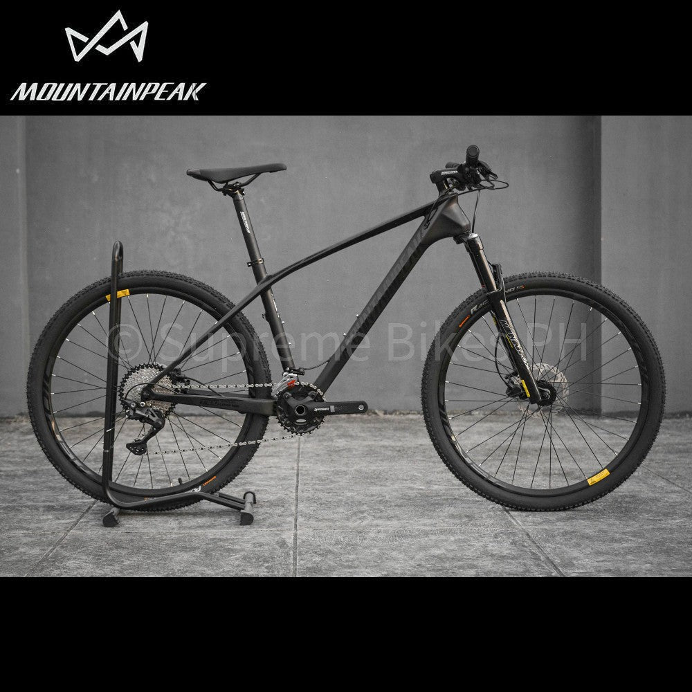 Mountain Peak Explore 4000 Carbon Fiber XC Mountain Bike 27.5 - Matte Black