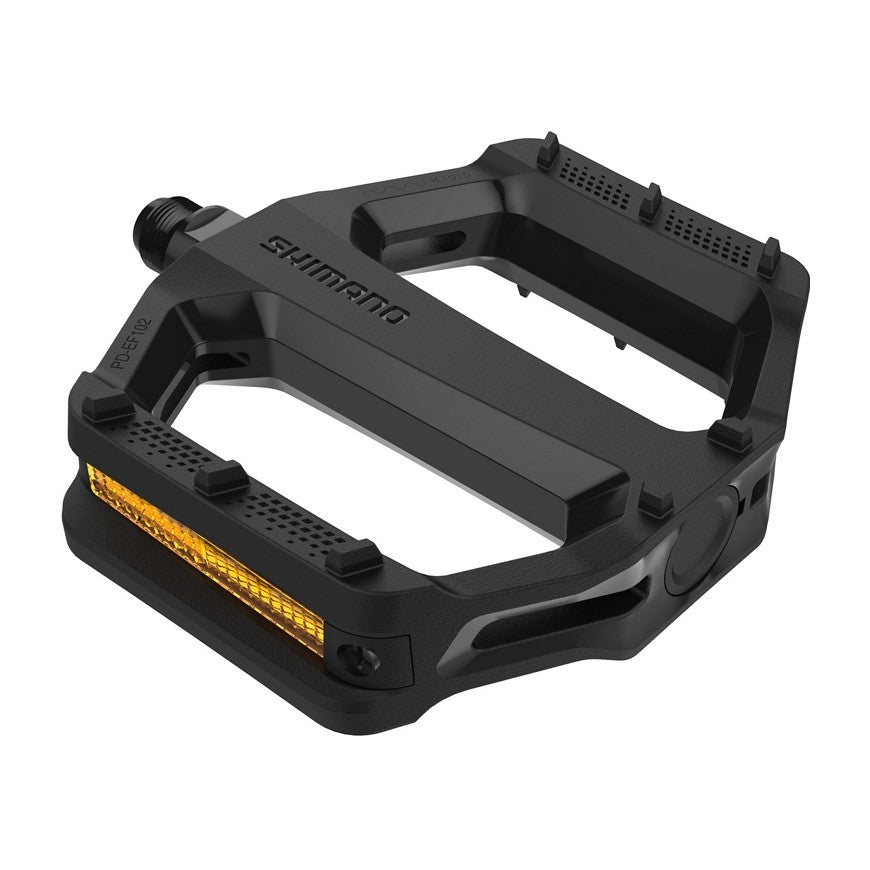 Shimano PD-EF102 Flat Pedal for casual ride - Black