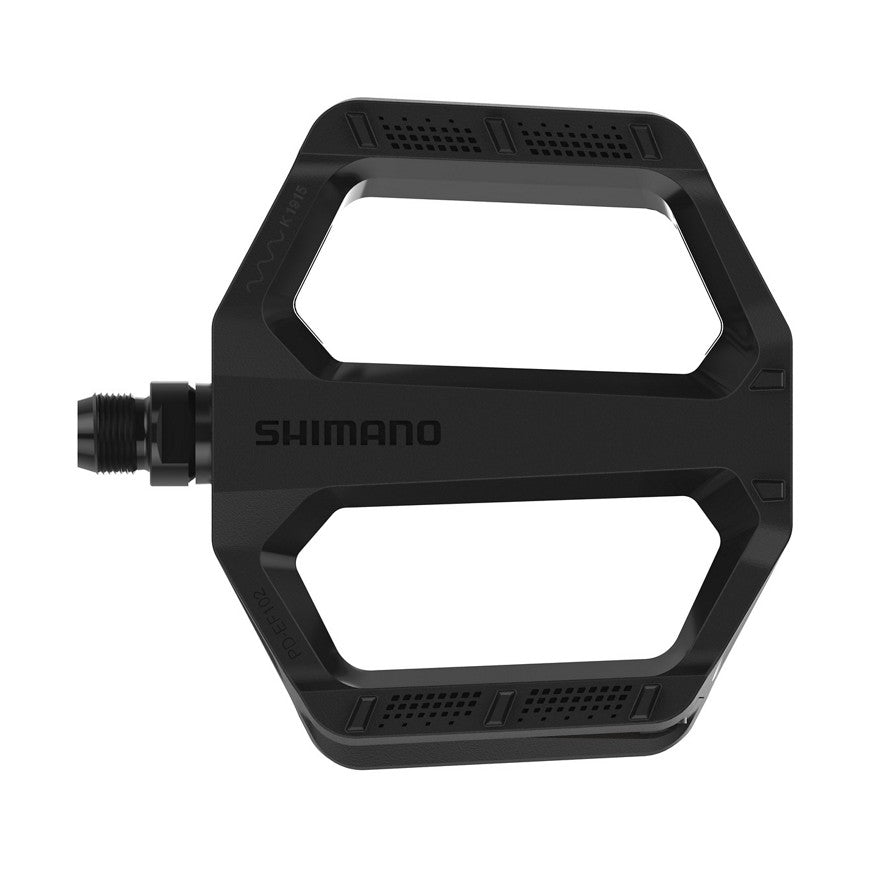 Shimano PD-EF102 Flat Pedal for casual ride - Black