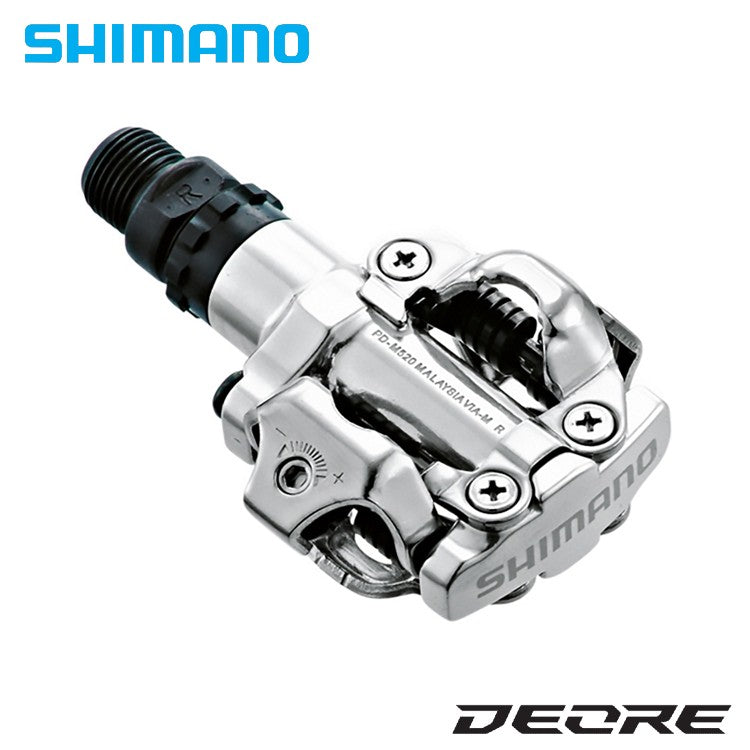 Shimano PD-M520L Dual-Sided MTB SPD Clipless Pedal