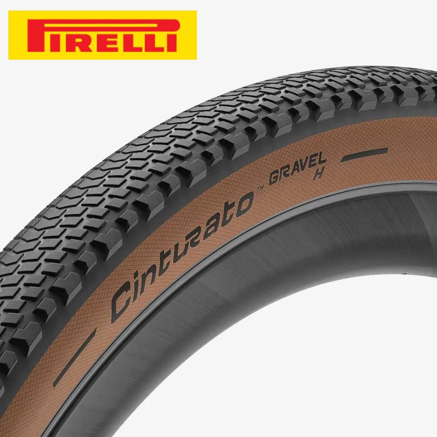 Pirelli Cinturato Gravel H 650b Tubeless Bike Tire SpeedGrip - Tan