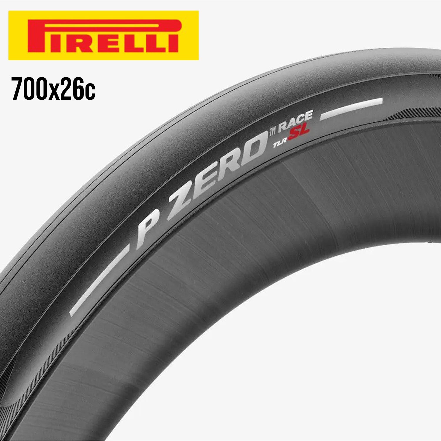 Pirelli P ZERO Race TLR SL 700 Tubeless Bike Tire SmartEVO Black