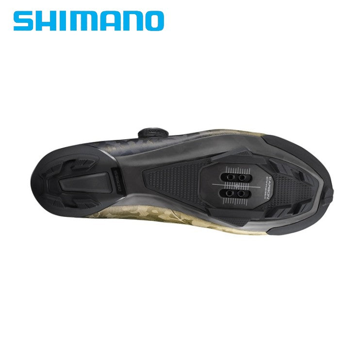 Shimano RX8 Women's Gravel / MTB Carbon Composite Bike Shoes SPD - Yellow Gold