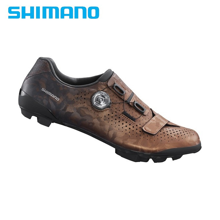 Shimano RX8 Gravel / MTB Carbon Composite Bike Shoes SPD - Bronze